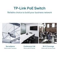 TP-Link Omada TL-SG1428PE 24Port Gigabit PoE+ 2xSFP Switch Destek Gücü 250W 24+2